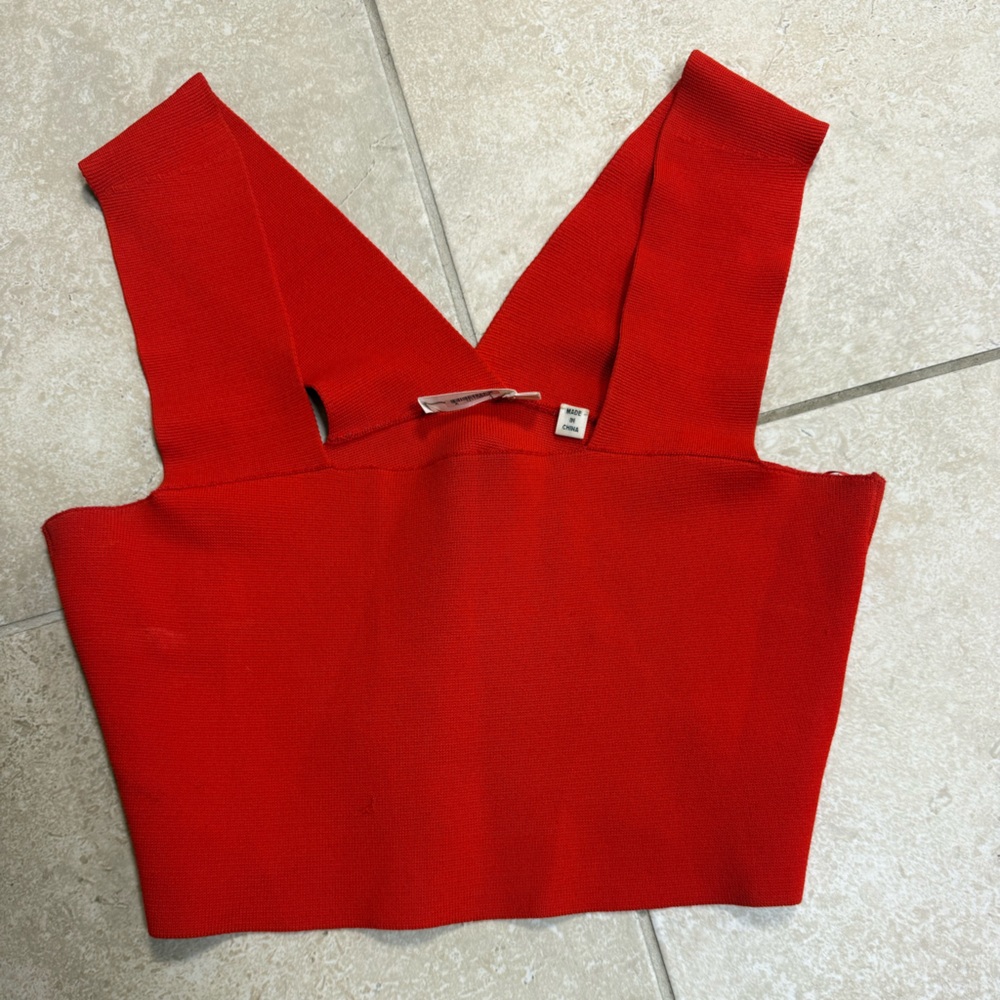A.L.C. Red Tank Top
